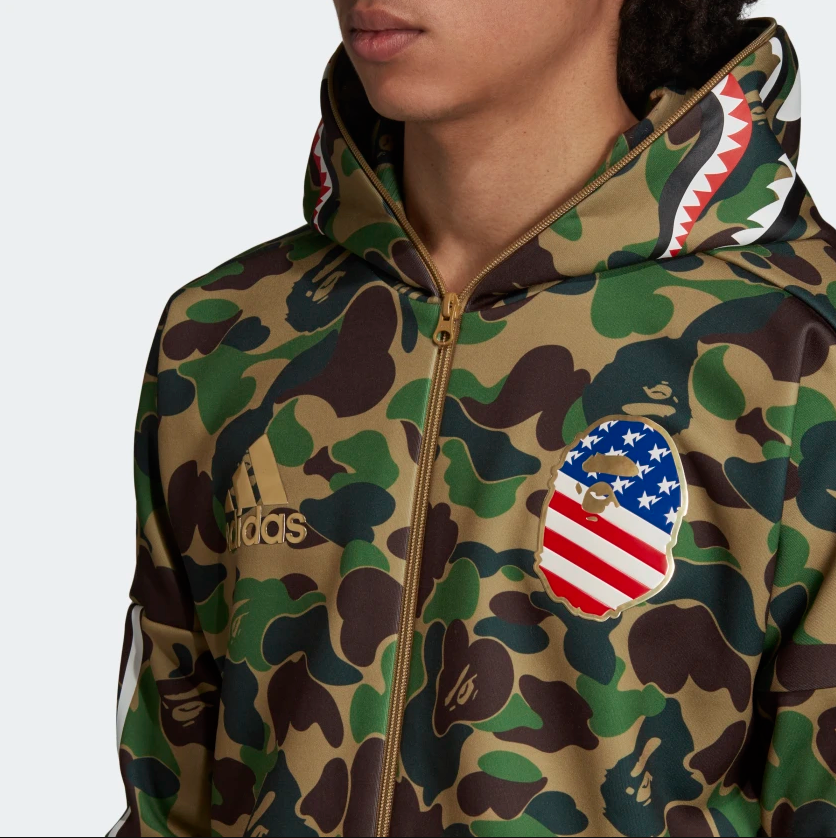 adidas bape camo hoodie